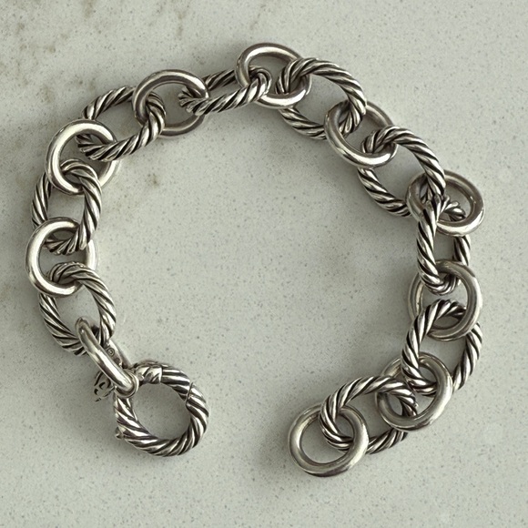 David Yurman Silver Chain Bracelet - Picture 6 of 6